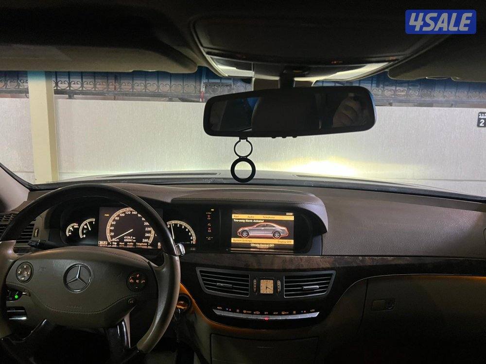 مرسيدس 2007  500s كامل المواصفات نظيف داخليه نظيفه طبلون وديكور واخشاب13