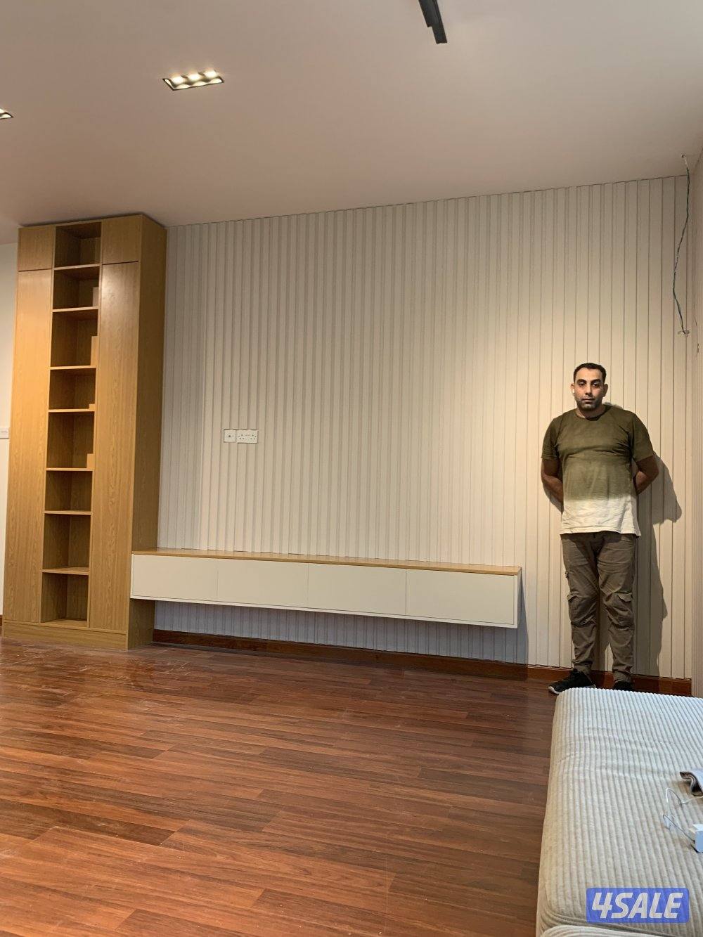 جميع الاصباغ والديكورات الداخلية والأخشاب وجبس بورد بجوده عاليه جدا3