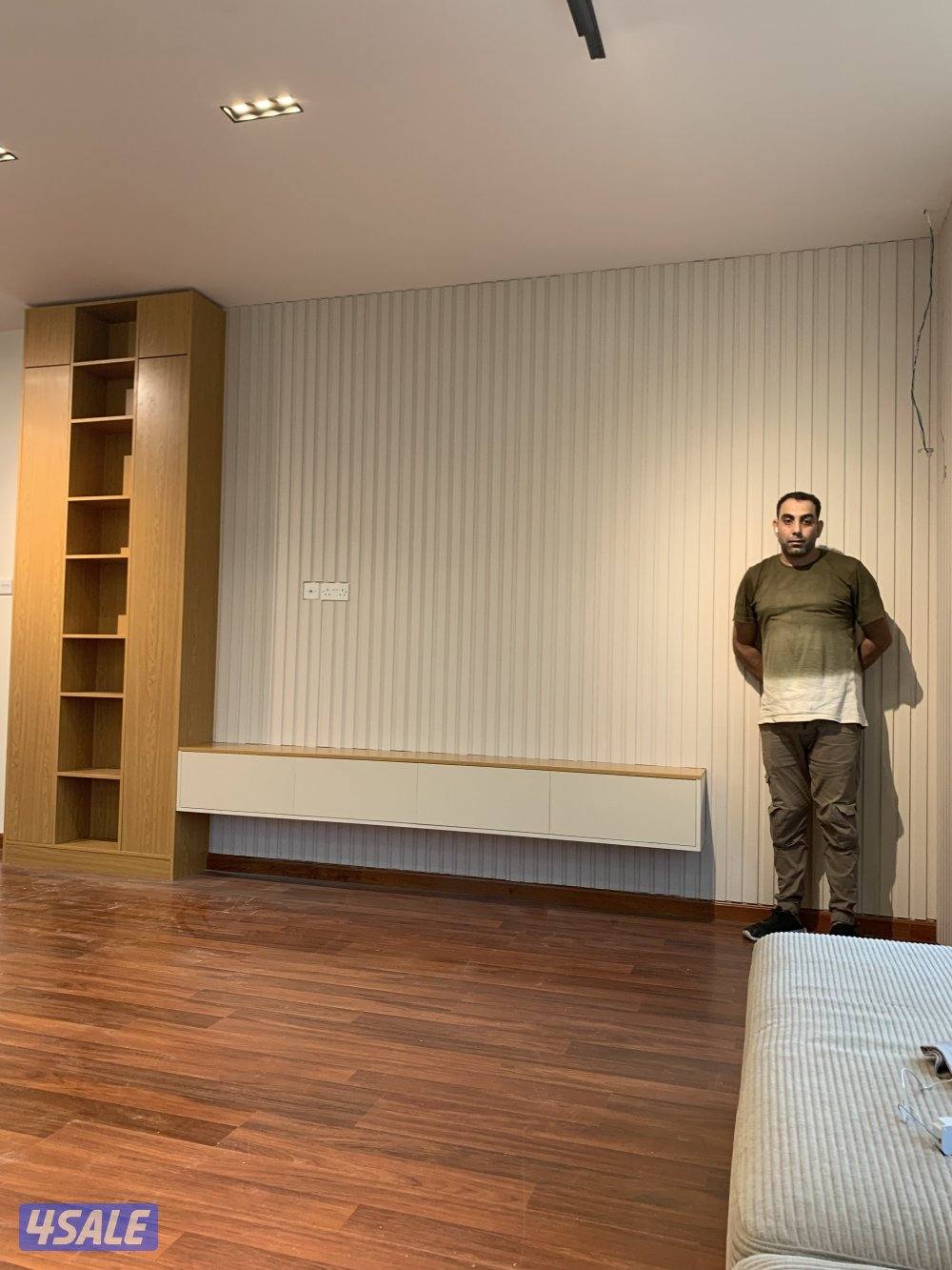جميع الاصباغ والديكورات الداخلية والأخشاب وجبس بورد بجوده عاليه جدا18