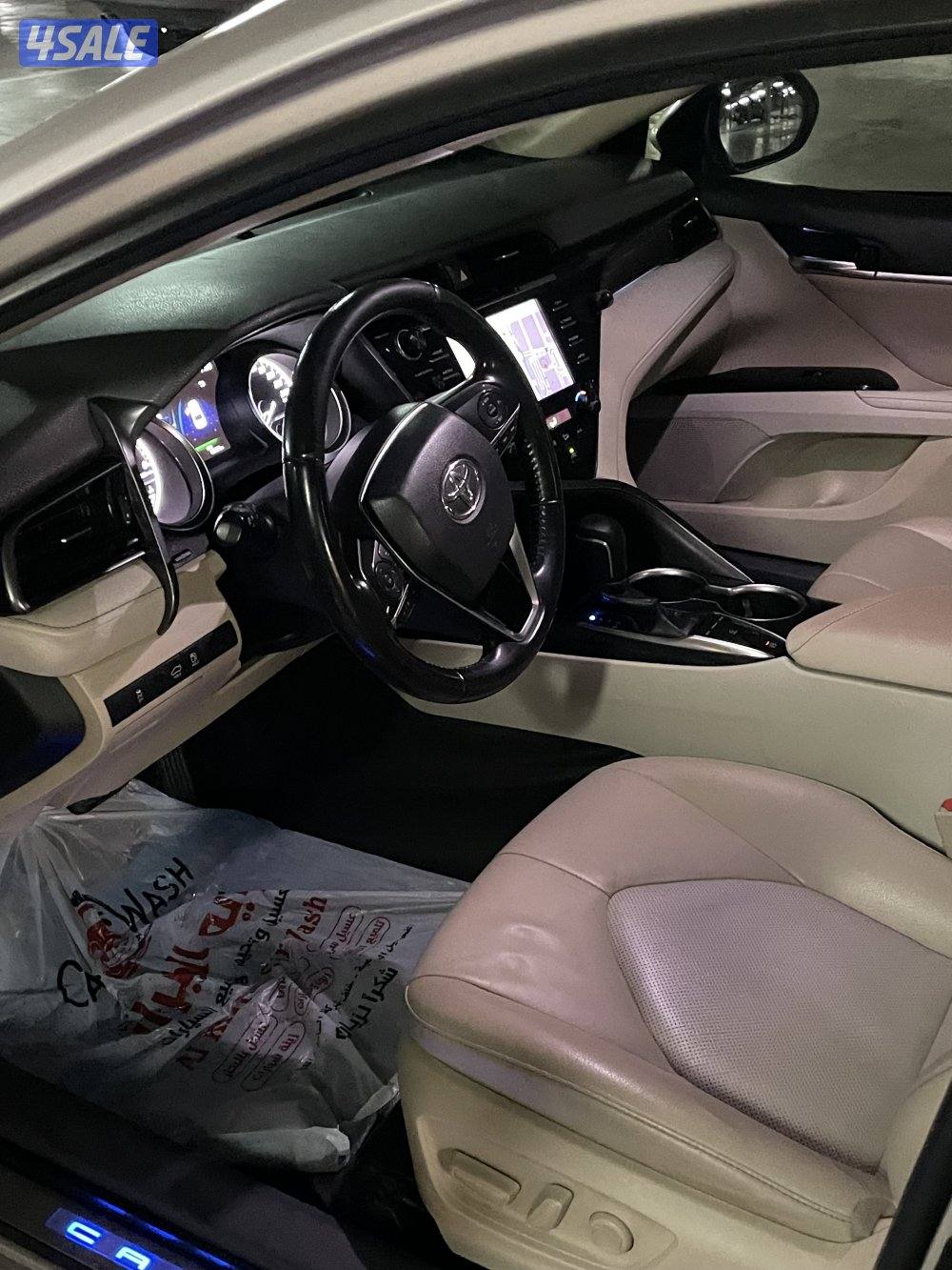 للبيع كامري 2019 لميتد V6 كامل المواصفات شرط الفحص صبغ وكالة6