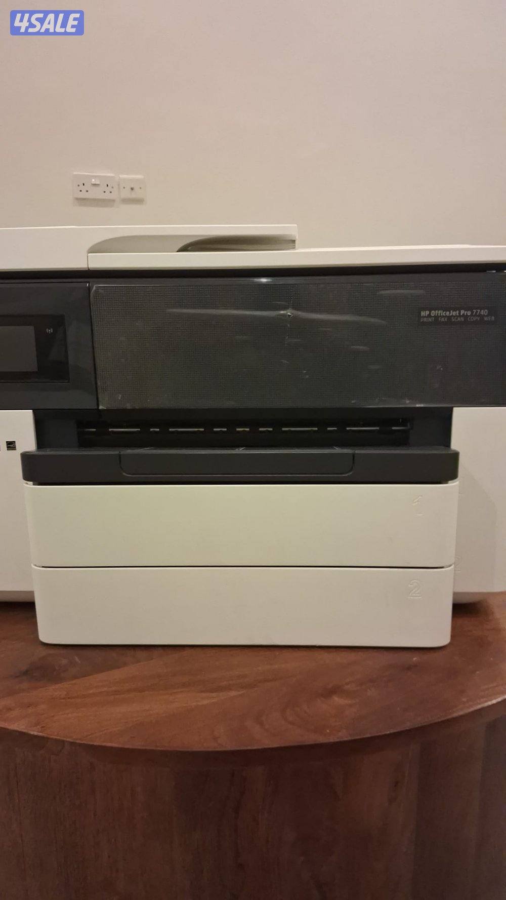 طابعه hp بصندوقين تطبع A4 و A3 جديدة1