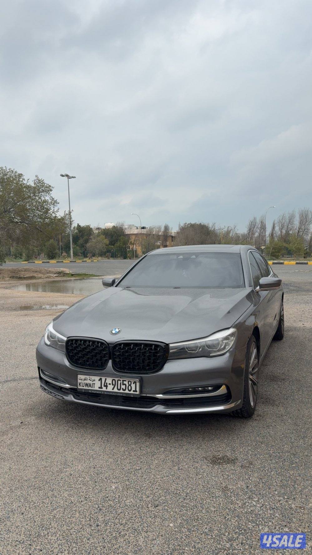 بي ام ٧٤٠ موديل ٢٠١٦فل اوبشن ماشي ١٤٠ الف وارد الغانم سيرفسات الوكاله1