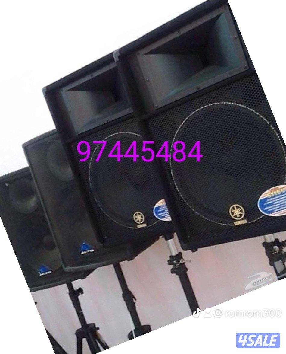 تاجير سماعات دي جي لجميع المناسبات0