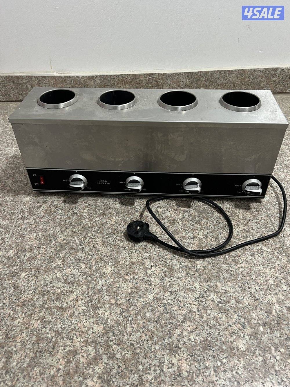 اللبيع سخان الصوص والشوكلاته اربع عيون استعمل خفيف جدا شبه جديد0