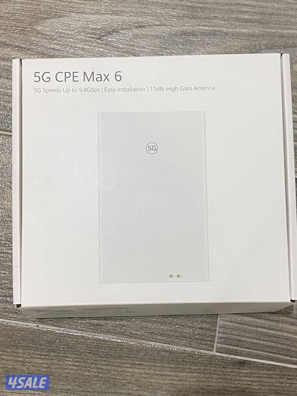 راوتر خارجي  HUAWEI ماكس 6  جديد يعمل على كل الشبكات0