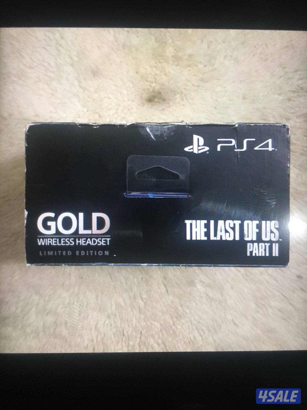 سماعةPS4اصدارخاص ذالاست4