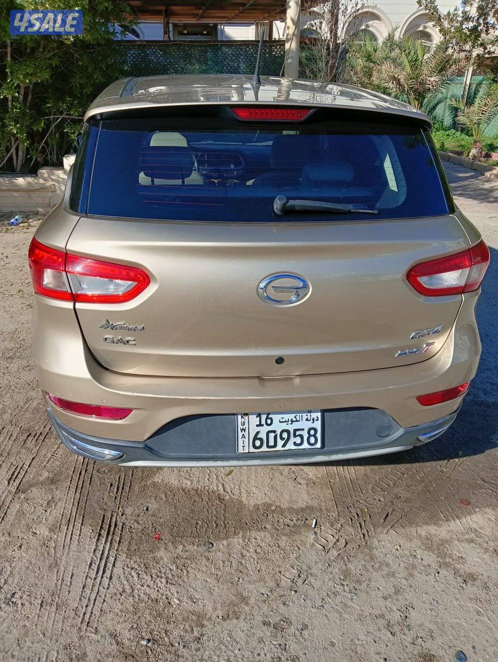 سياره للبيع جي ايه سي GS4 شرط الفحص ماكينه وجير وشاصي0