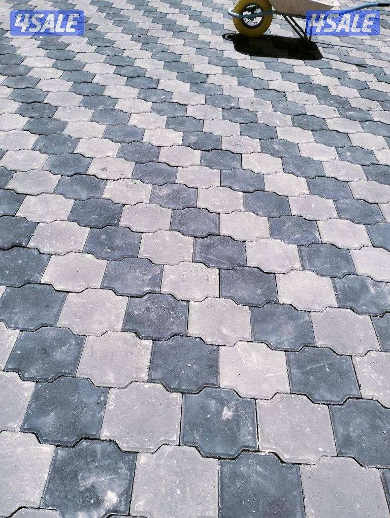 معلم بلاط متداخل وكربستون وكاشي ومصفت سيارات وصبت موزاييك ارضيات5