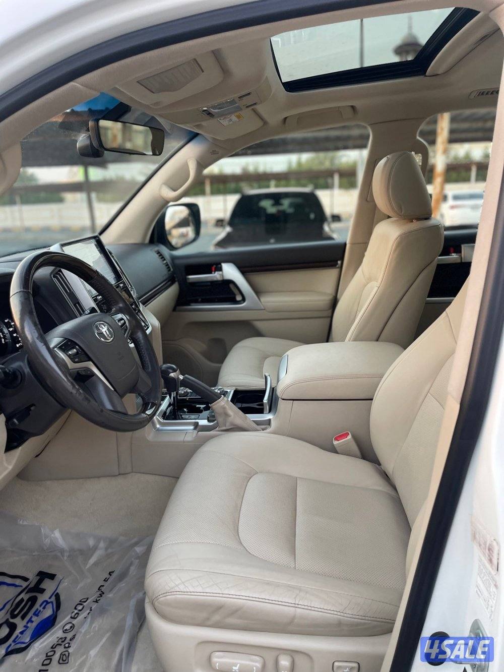 تويوتا لاند كروز VXR وارد قطر صبغ الوكاله شرط الفحص6