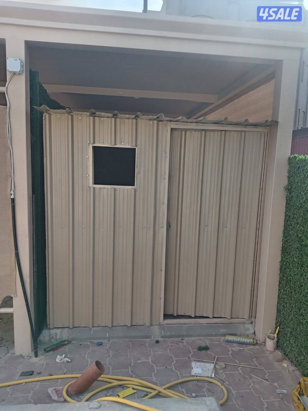 حداد مظلات أبواب غرف سندويتش بانل4