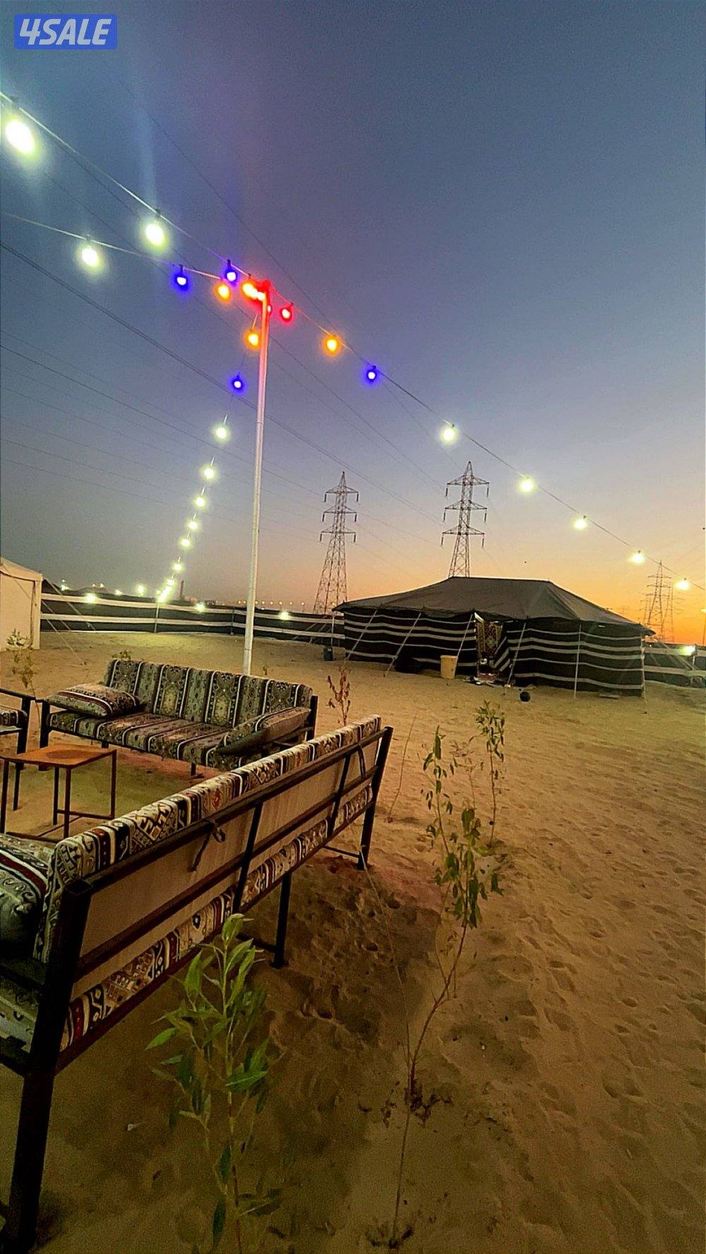 للاجار و للبيع مخيم كامل في جبد الدوار الثاني يسار5