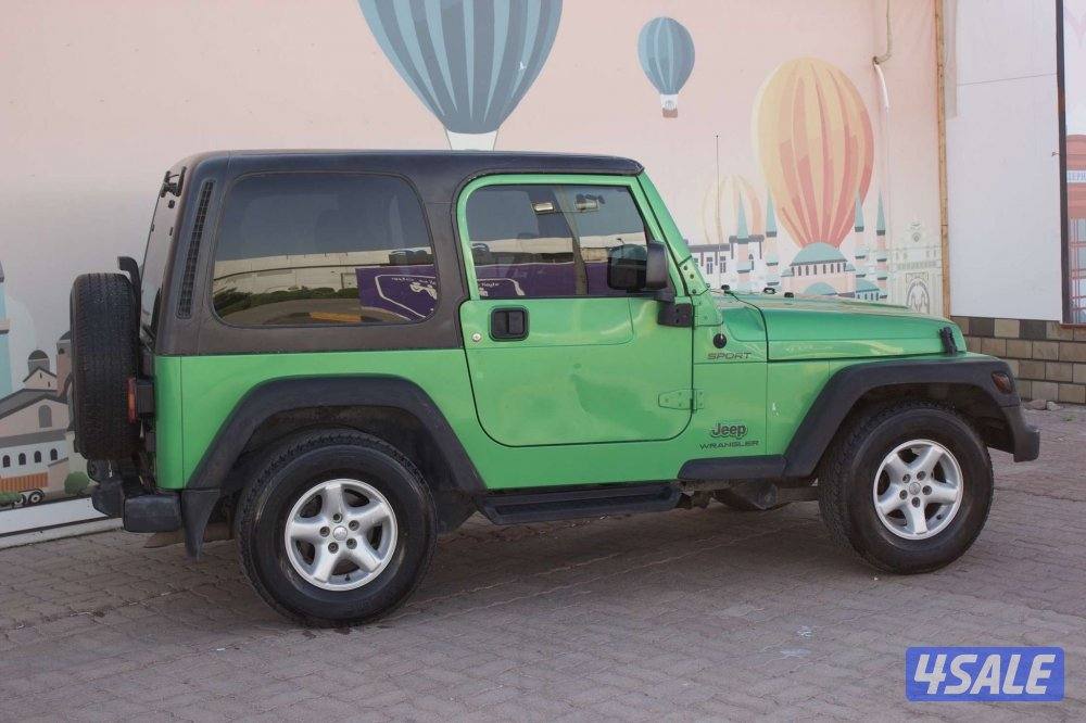 للبيع جيب رانجلر  موديل 20042