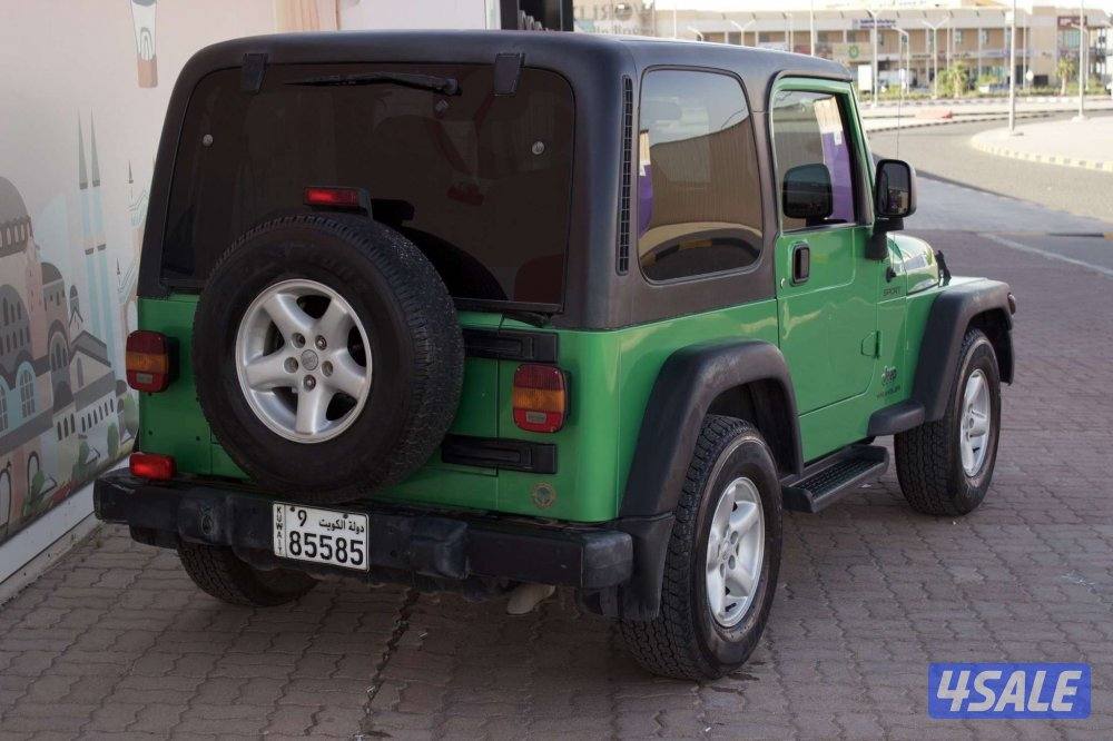 للبيع جيب رانجلر  موديل 20043