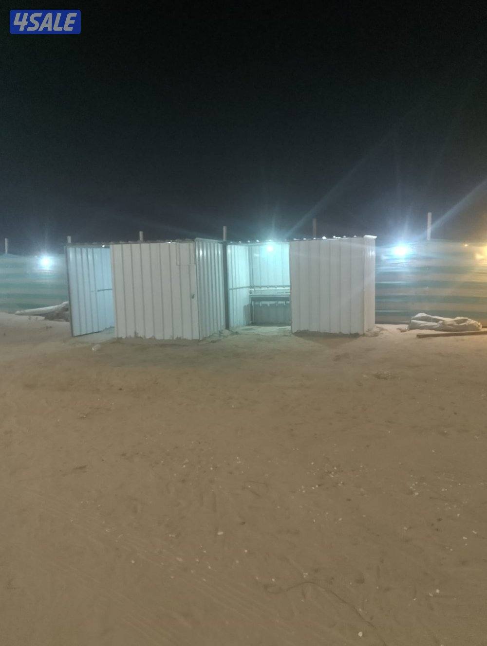 بيع مخيم مبني جاهز جنوب ام الهيمان كامل شامل رسوم البلديه مدفوعه3