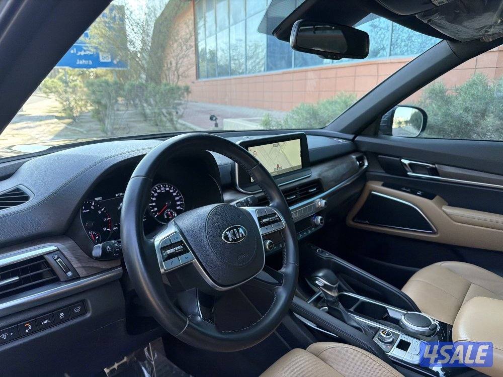 كيا تيلورايد موديل2021 تحت الكفالة10