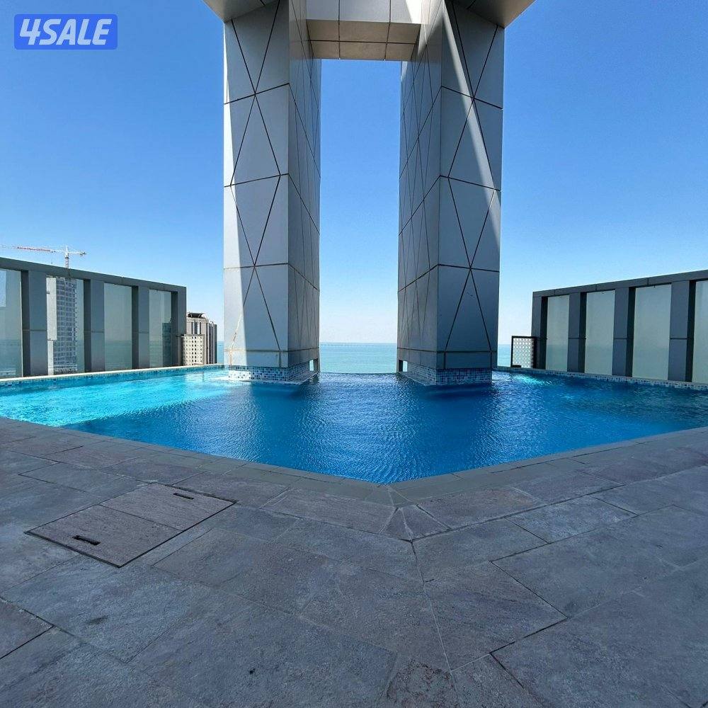 شقة نصف مفروشة اطلالة بحرية للايجار في دسمان11