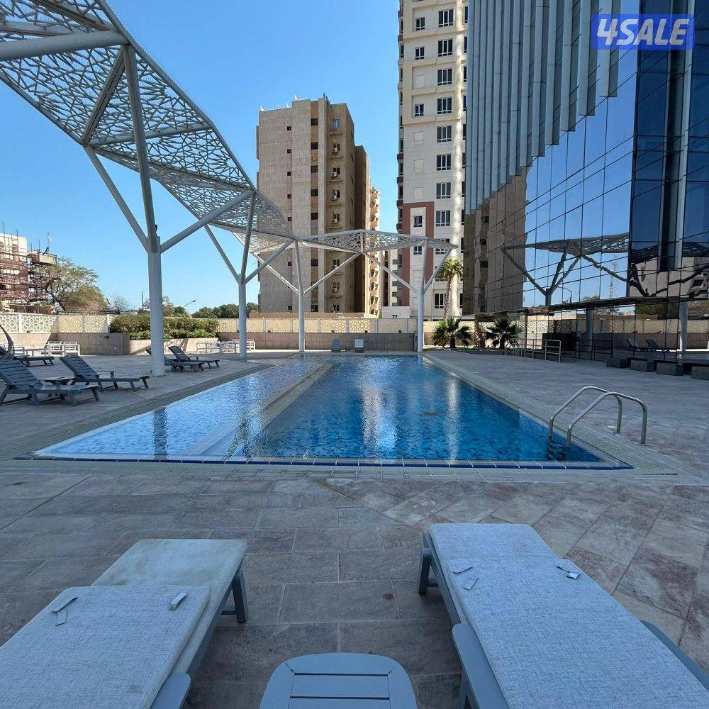 شقة نصف مفروشة اطلالة بحرية للايجار في دسمان14