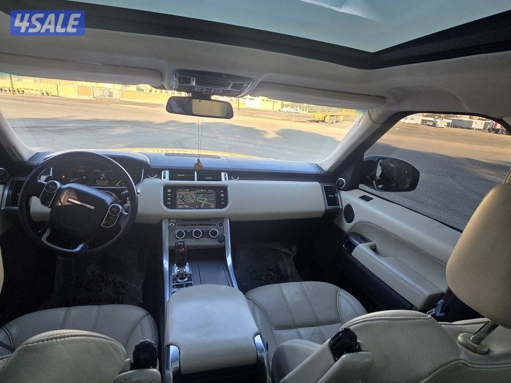 للبيع رنج سبورت موديل ٢٠١٤ ماشي ٢٠٠ سيرفس منتظم  كامل المواصفات بانورا6