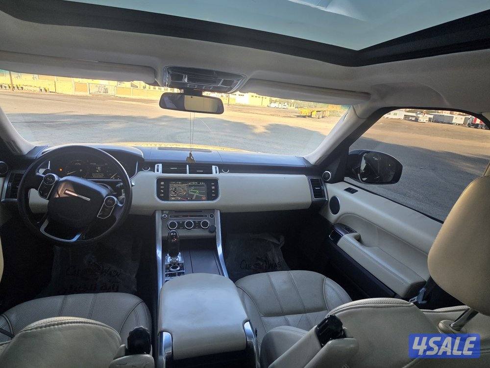 للبيع رنج سبورت موديل ٢٠١٤ ماشي ٢٠٠ سيرفس منتظم  كامل المواصفات بانورا7