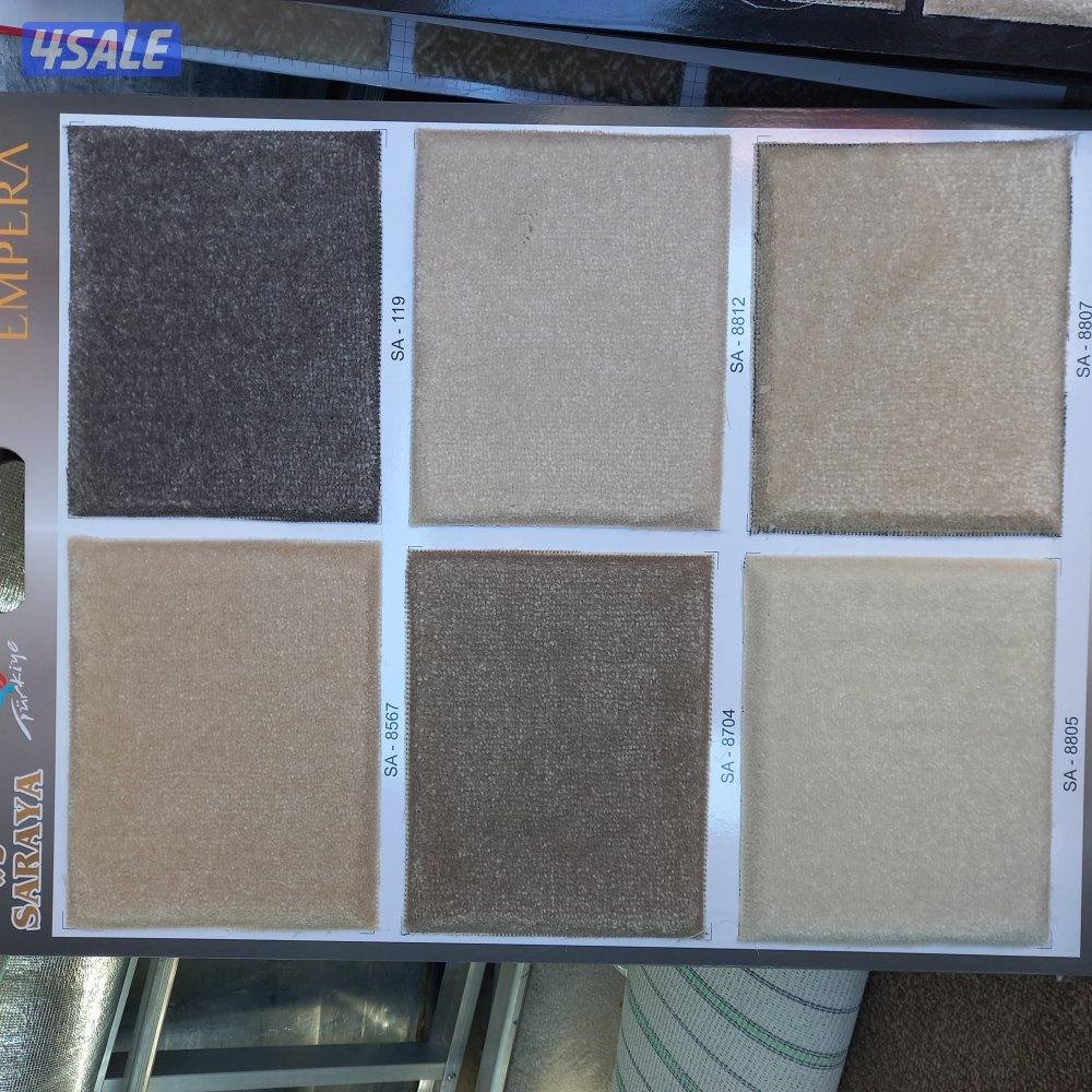 سجاد موكيت تفصال بالمتر زل جاهز ارضيات باركيه بلاستيك تفصال بردات0