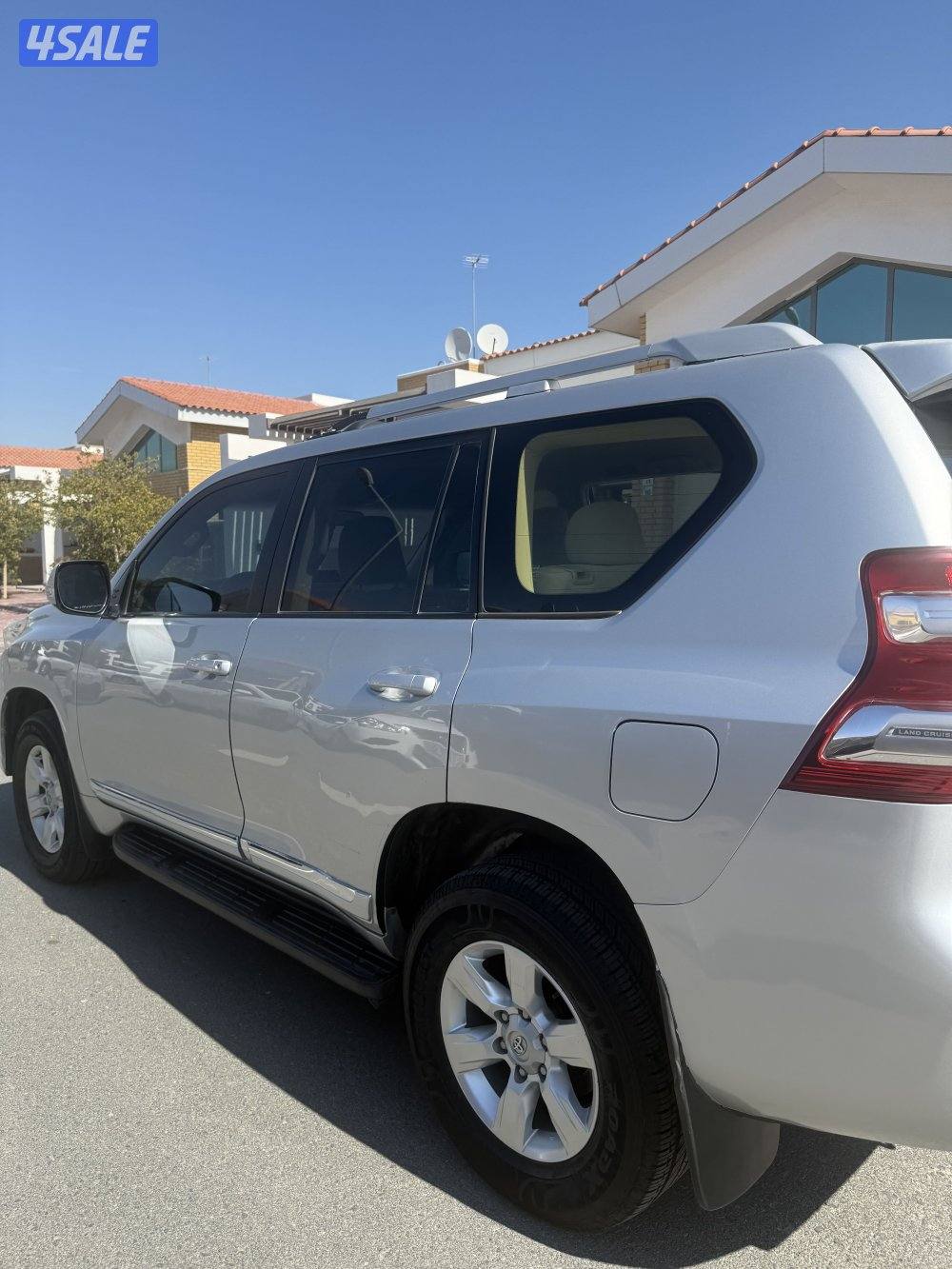 للبيع برادو موديل ٢٠١٥ ماشي ٢٣٨ فحص مكينه قير شاصي2