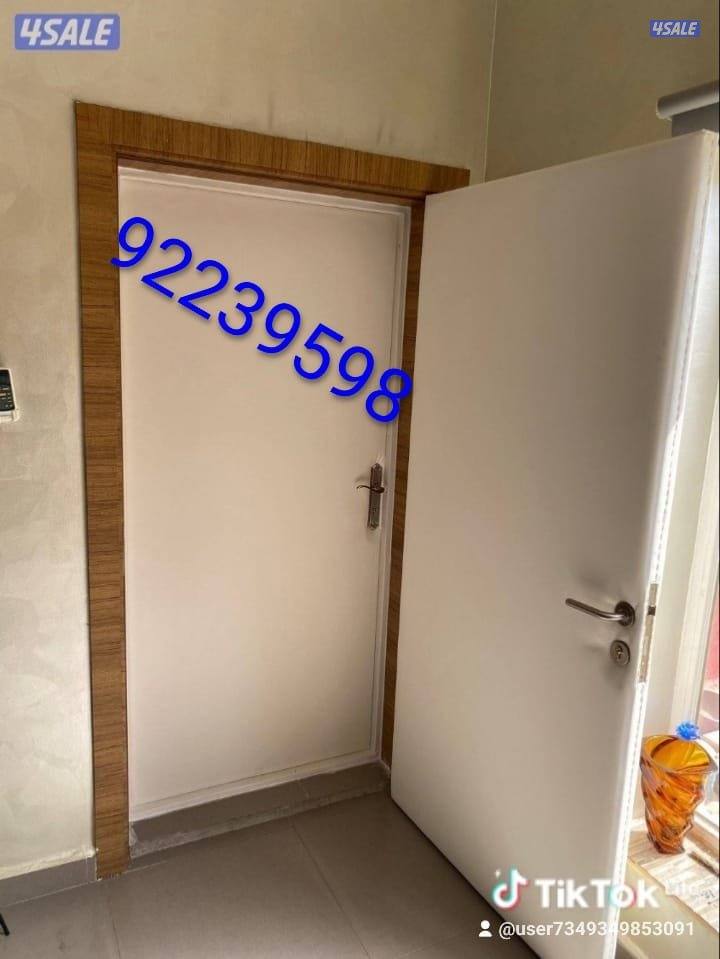 اعمال ديكورات وابواب عازل و  جبسم بورد وصبغ1