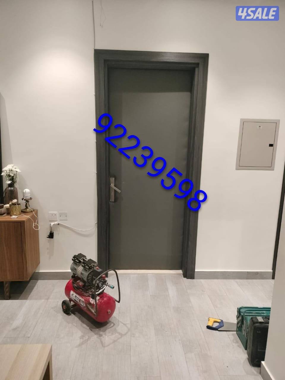 اعمال ديكورات وابواب عازل و  جبسم بورد وصبغ3