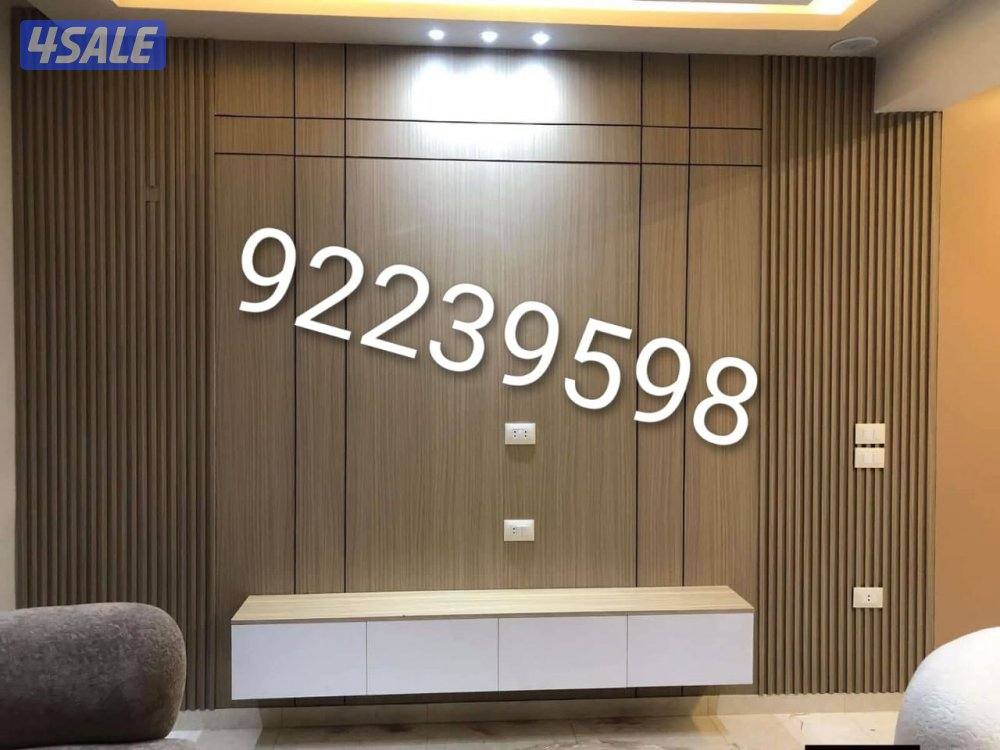 اعمال ديكورات وابواب عازل و  جبسم بورد وصبغ8