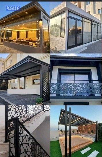 حداد مظلات خشبي مظلات خام مظلات كسبان درب زينات ساندوتش بنان5