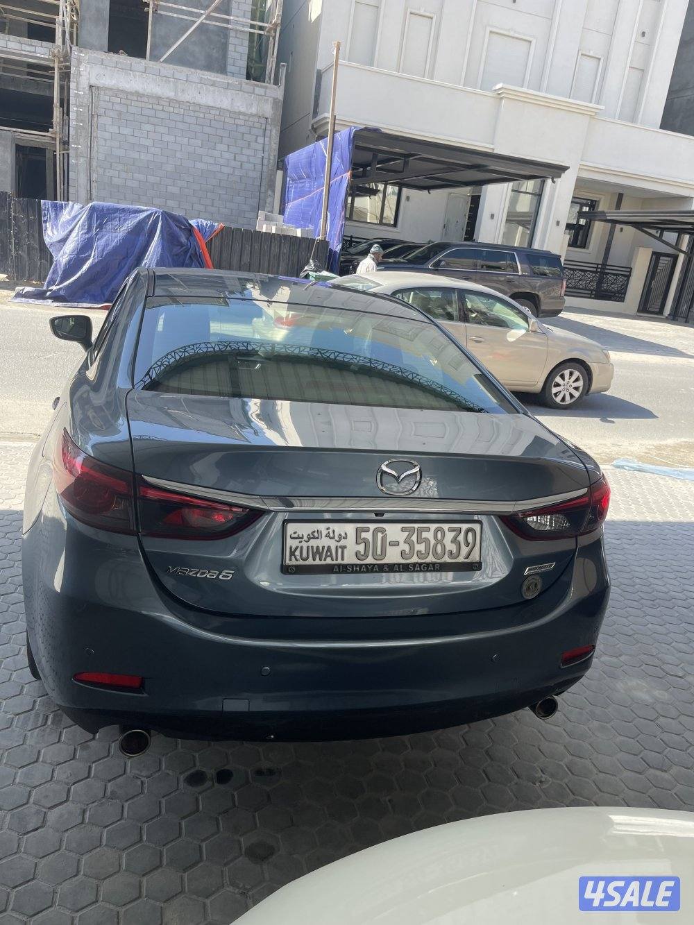 مازدا -6 موديل 2018 كامل المواصفات اللون ازوق شرط الفحص1
