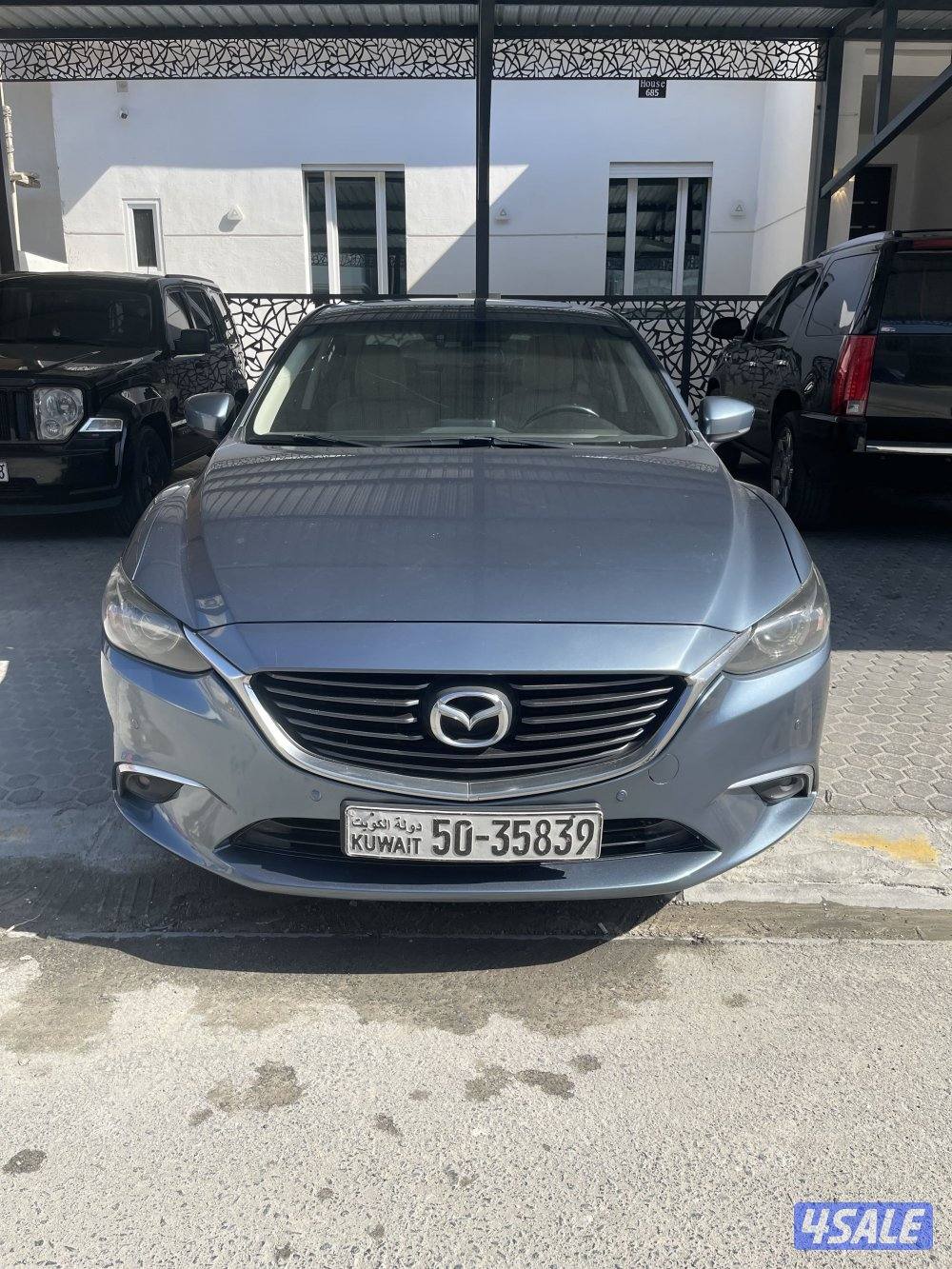 مازدا -6 موديل 2018 كامل المواصفات اللون ازوق شرط الفحص2