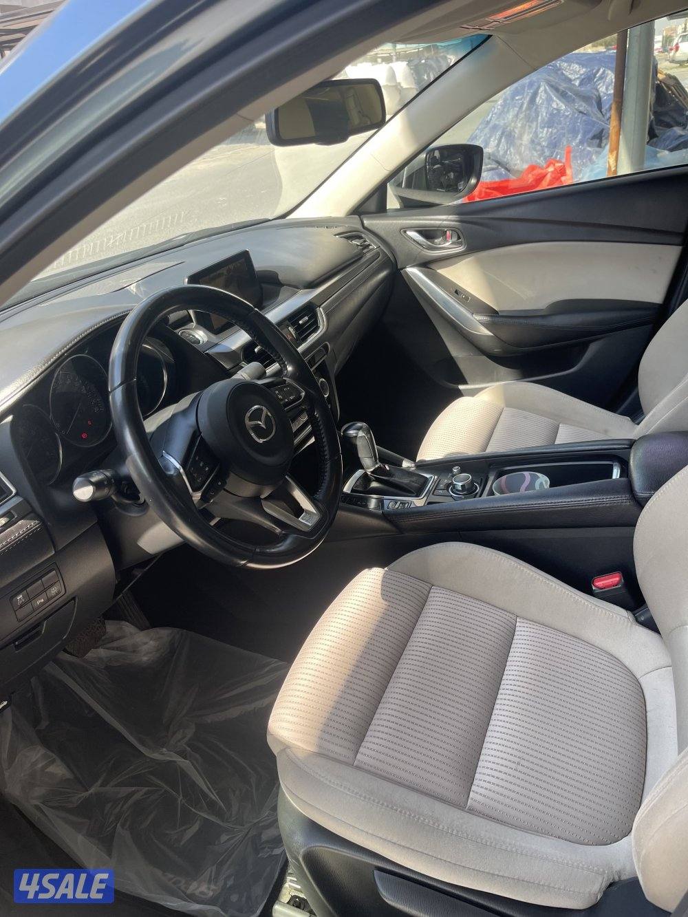 مازدا -6 موديل 2018 كامل المواصفات اللون ازوق شرط الفحص7