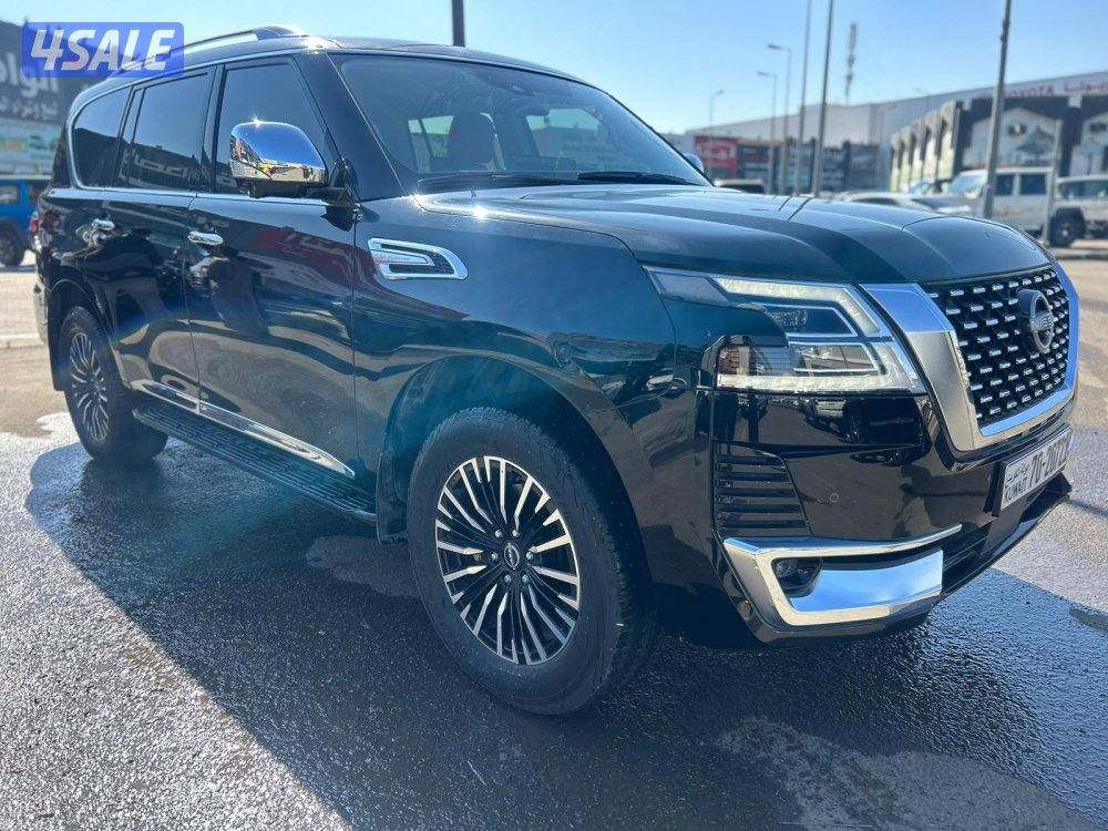 نيسان باترول بلاتنيوم .V6 موديل 2022 ماشى 67.000 k.m  وارد البابطين1