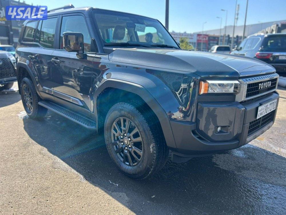 تويوتا برادوTURBO-V4.TX موديل 2026 اصفار  وارد الساير.شاشة8بوصة1