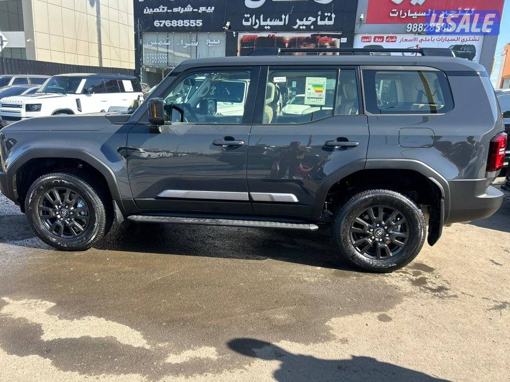 تويوتا برادوTURBO-V4.TX موديل 2026 اصفار  وارد الساير.شاشة8بوصة2