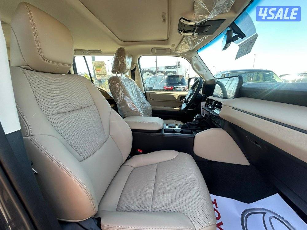 تويوتا برادوTURBO-V4.TX موديل 2026 اصفار  وارد الساير.شاشة8بوصة6