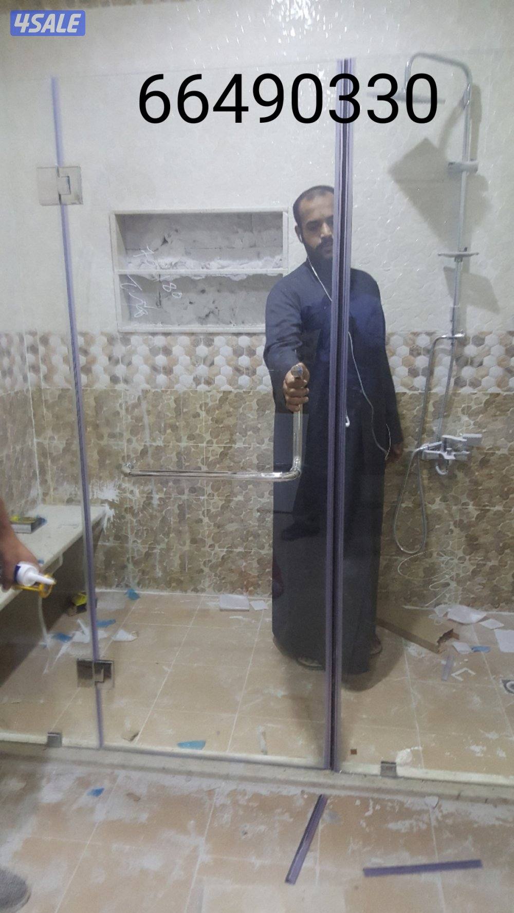 تركيب جميع انواع الزجاج والمرايا3