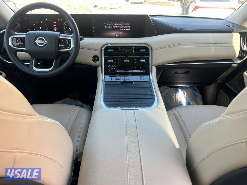 نيسان باترول V6- SE موديل 2025 ماشي 20.000 k.m واردالبابطين.6