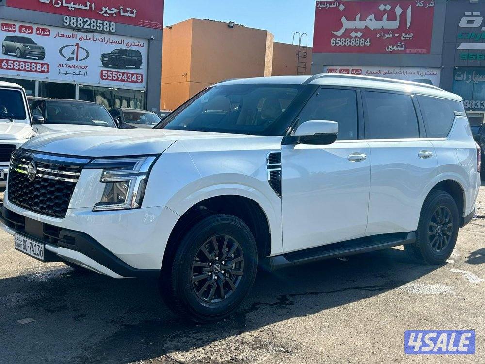 نيسان باترول V6- SE موديل 2025 ماشي 20.000 k.m واردالبابطين.8