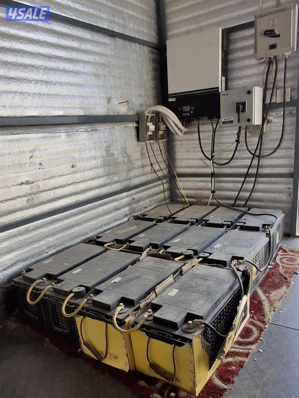 للبيع طاقه شمسيه قوتها 11 الف8