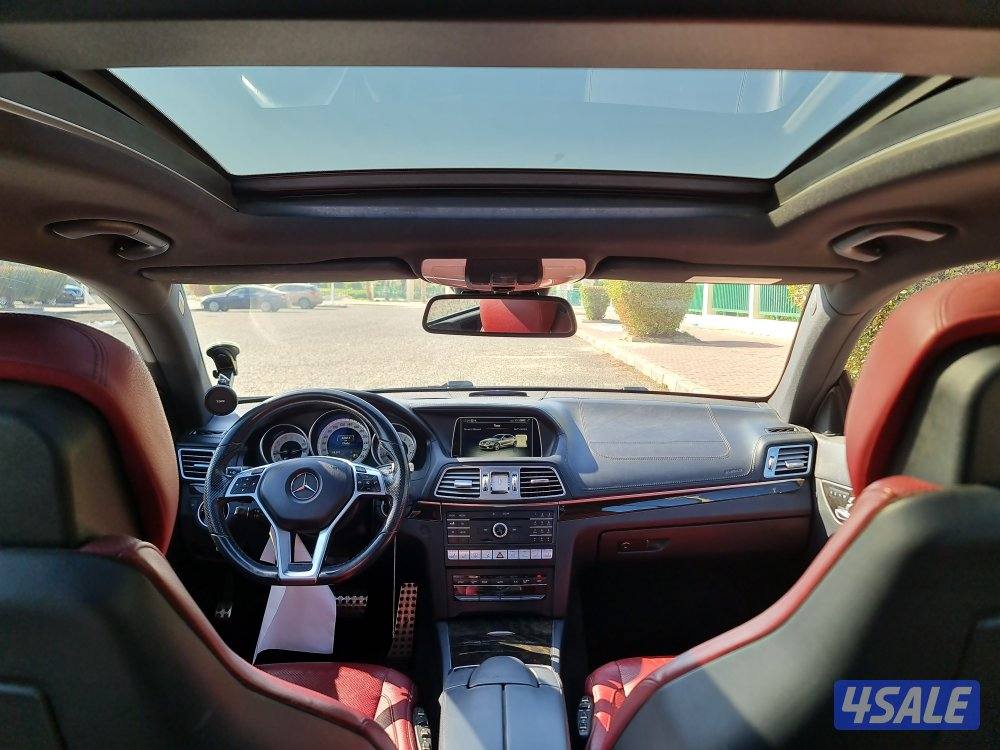 مرسيدس E250 كوبيه ماشي ٧٣ الف فقط صبغ الوكالة11
