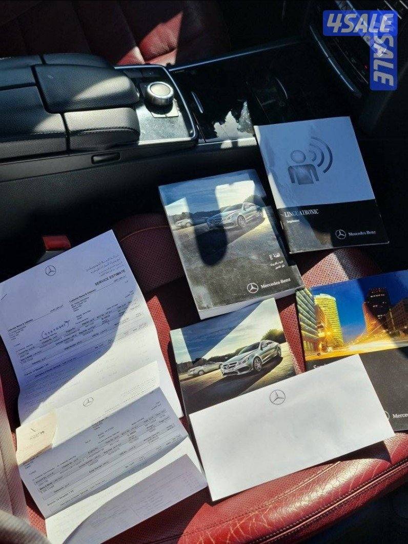 مرسيدس E250 كوبيه ماشي ٧٣ الف فقط صبغ الوكالة15