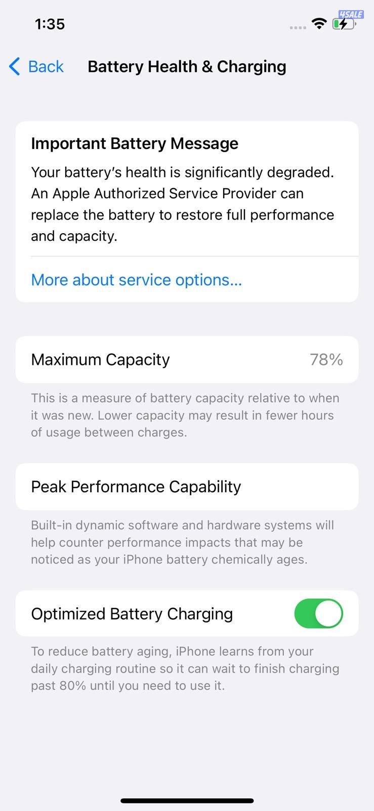 iPhone 12 Pro 256GB Gray – Battery 78% ايفون 12 برو 256 جيجا رمادي1