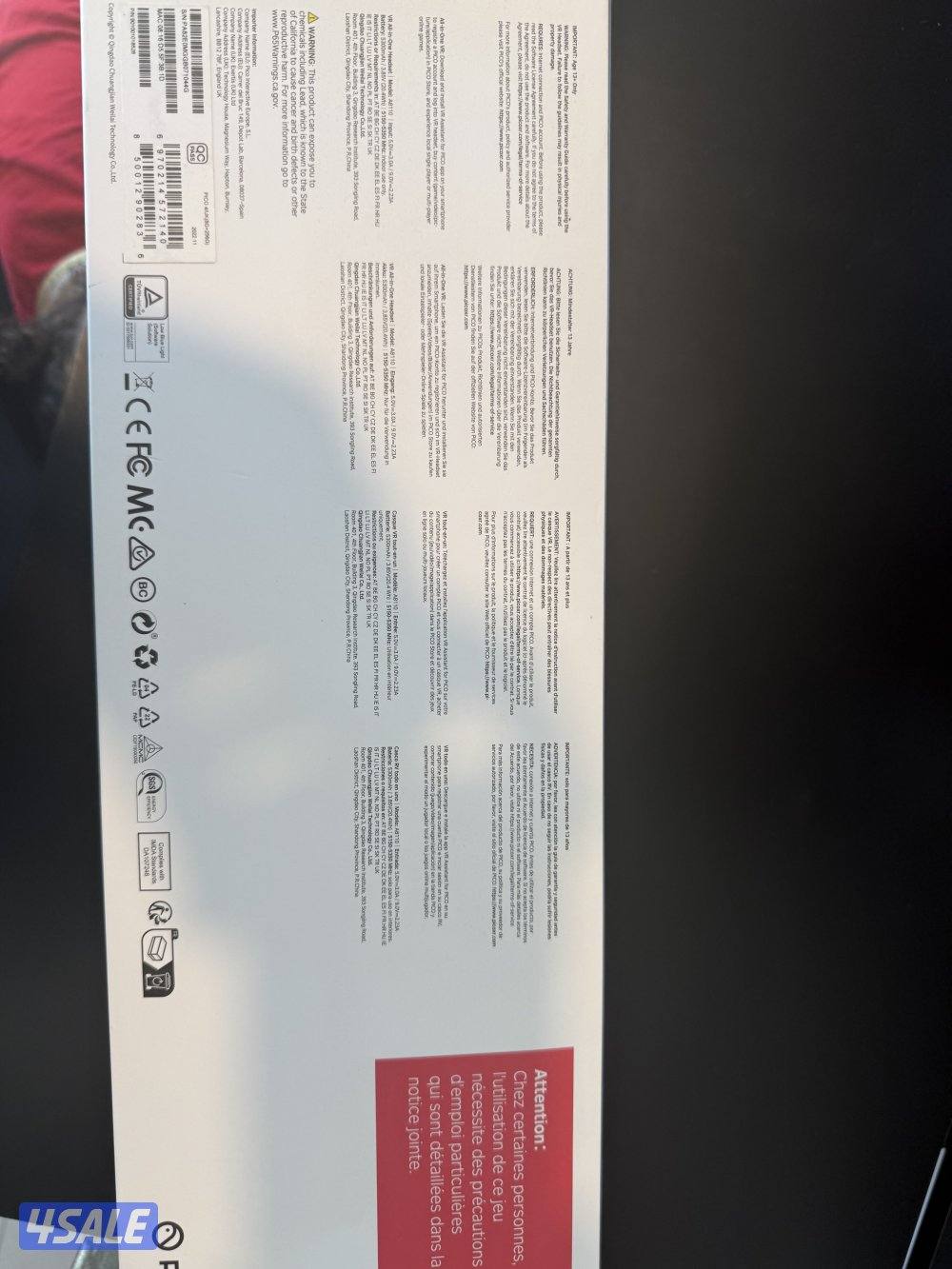 Pico 4 virtual reality0