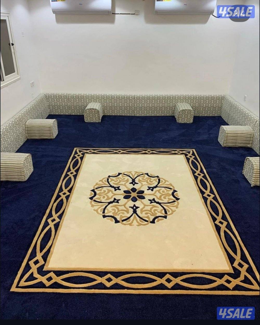 سجاد مساند ضهر نقشات حفر يدوي بلاستك ثيل صناعي وجميع اثاث والمفروشات8