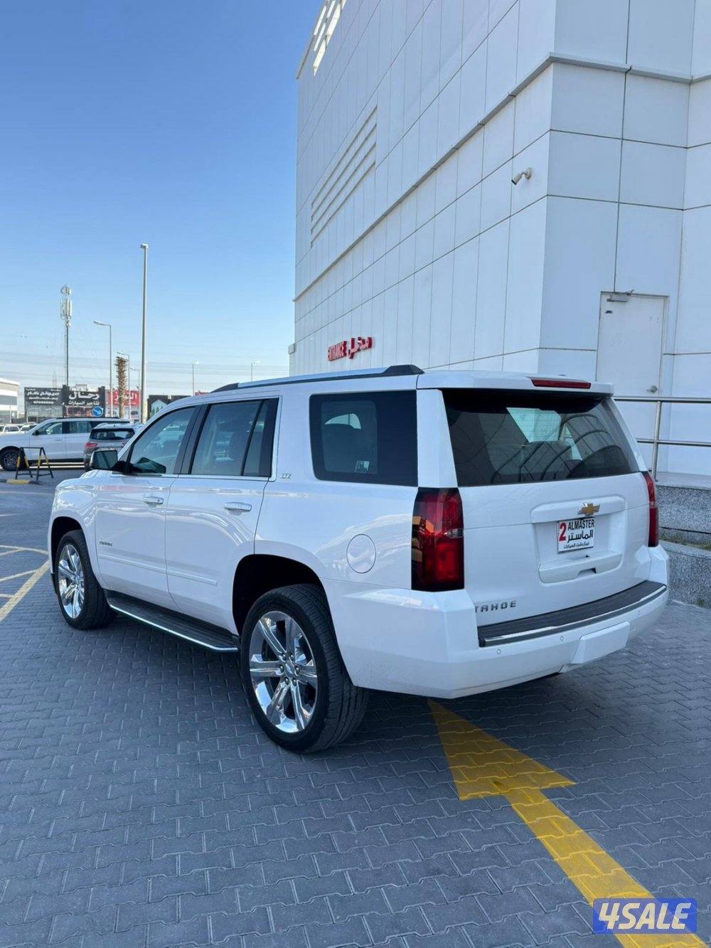 شيفروليه تاهو LTZ الخليج صبغ الوكاله شرط الفحص4