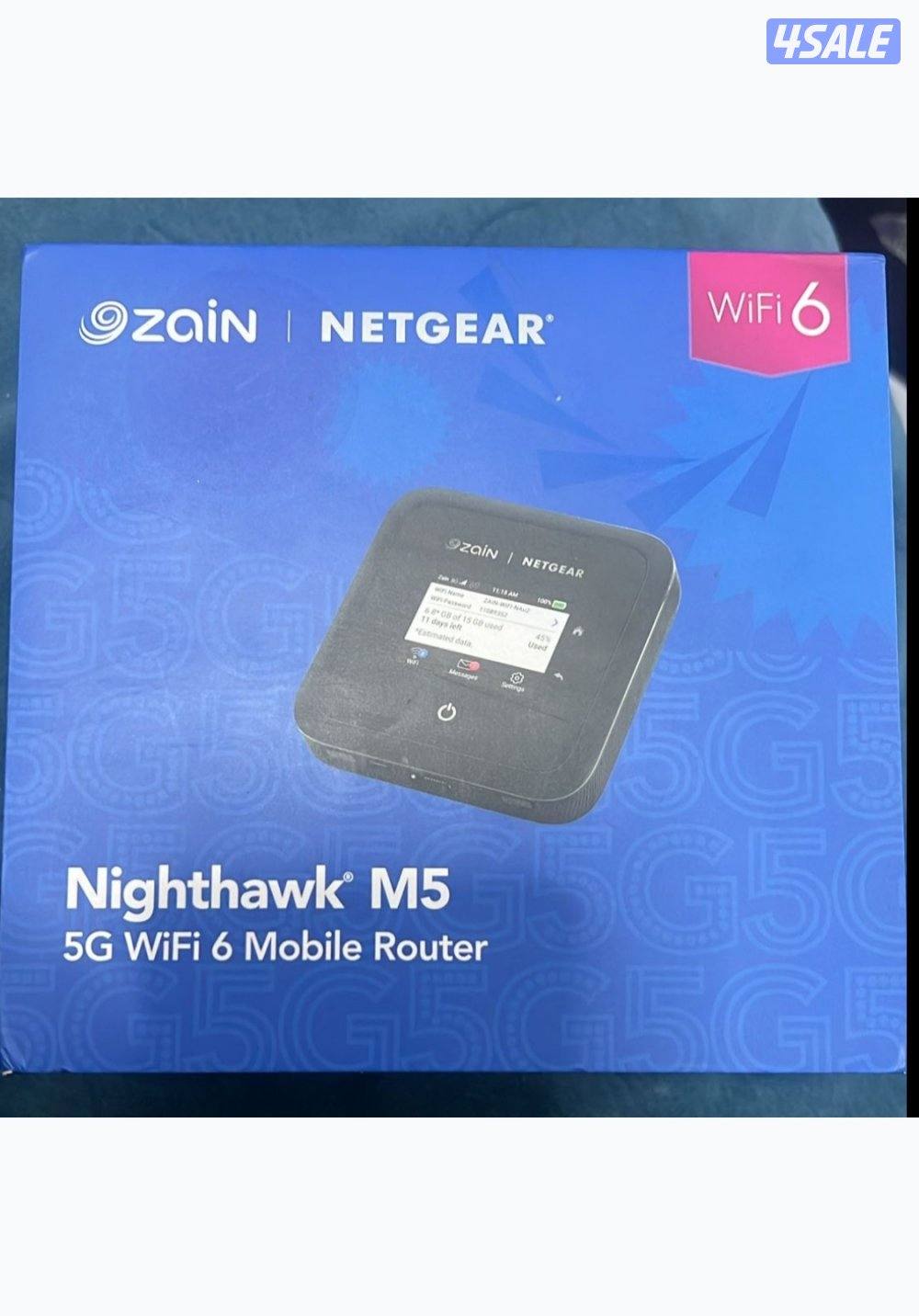 راوتر نت جير فايف جي مفتوح الشبكات netgear m5 free sim1