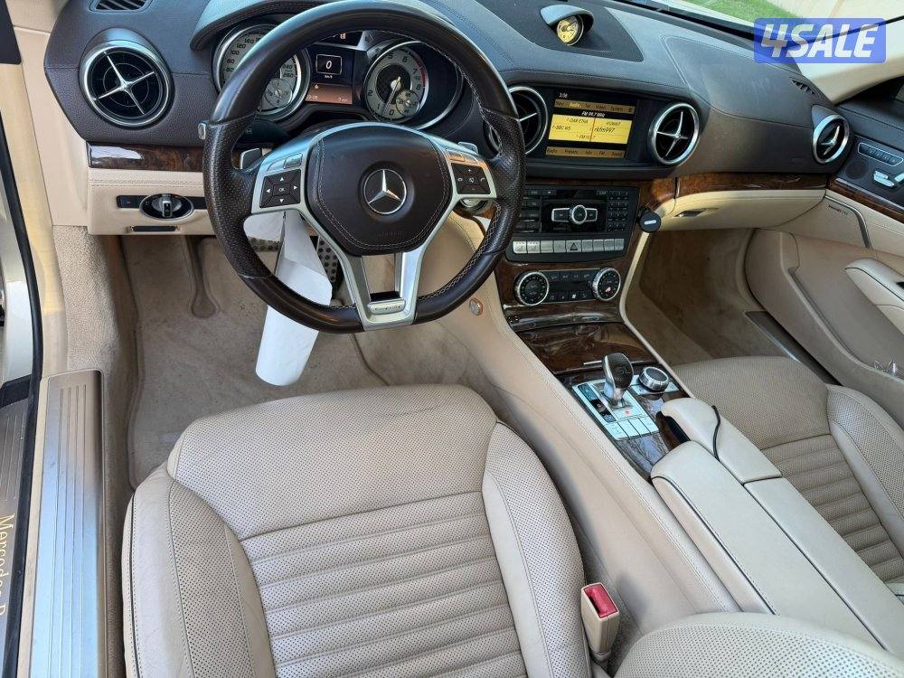 للبيع مرسيدس SL موديل 2013 عداد 1405