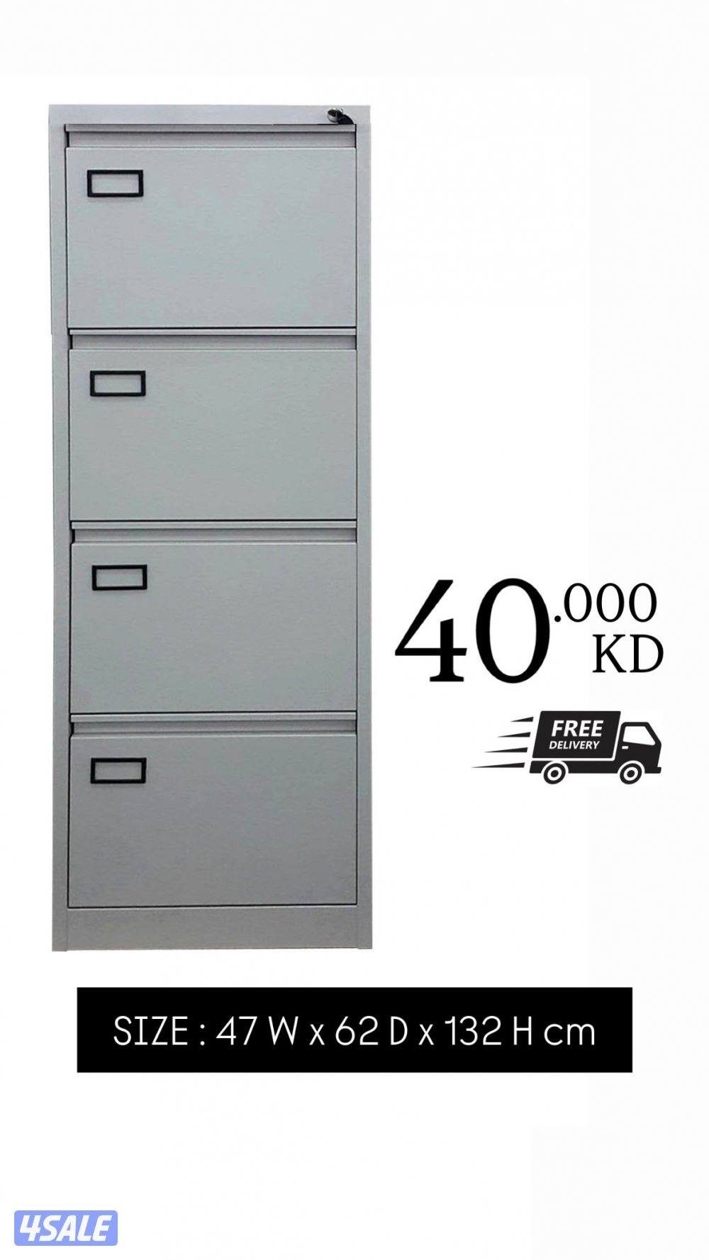 Heavy Duty Filing Drawers Cabinet with Lock1