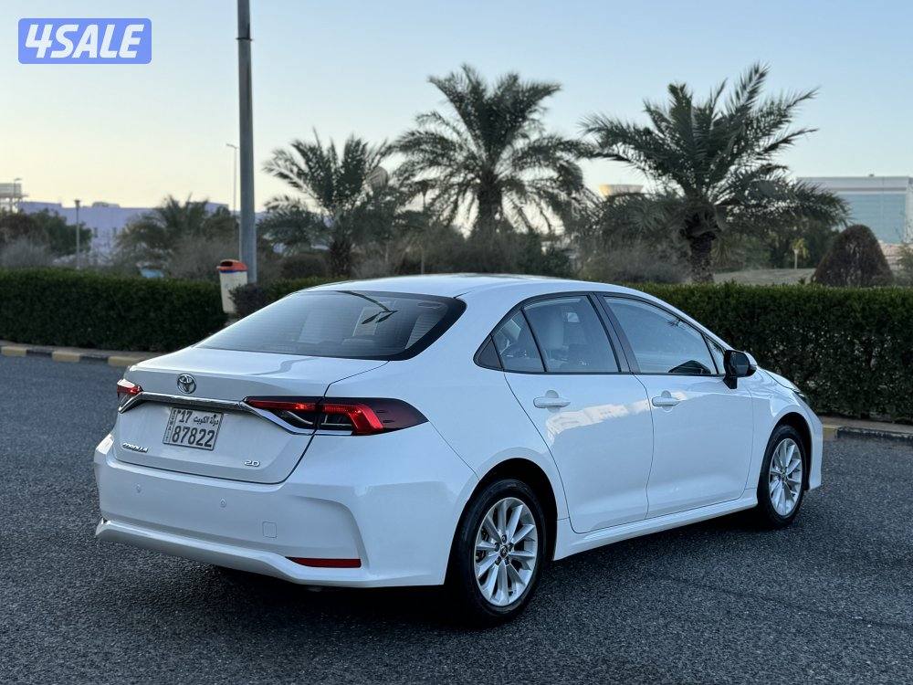 تويوتا كرولا 2.0 موديل 2020 بحاله الوكاله شرط الفحص3